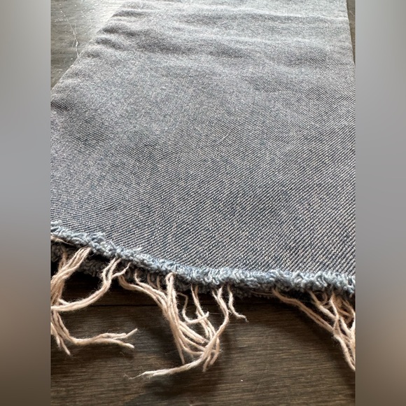 BDG  Urban Outfitters Mom High-Rise Straight Jeans with Raw Hem 25 - Picture 5 of 5